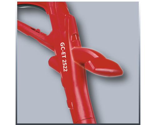 Närbild av en grästrimmer GC-ET 2522