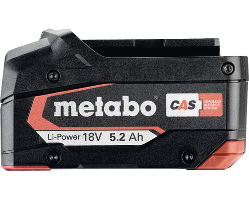 Metabo batteripack Li-Power 18 V 5.2 Ah