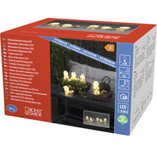 Förpackning för Konstsmide LED dekorationsbelysning med teddybjörnmotiv för utomhusbruk