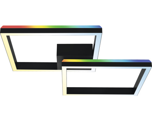 Modern LED-taklampa med fyrkantig design