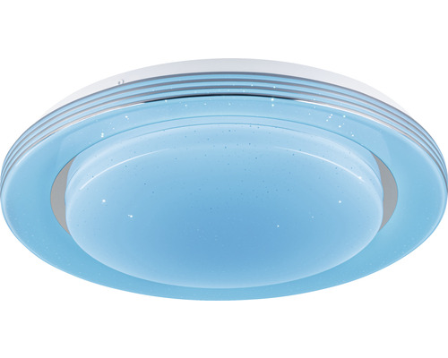 Rund taklampa av plast