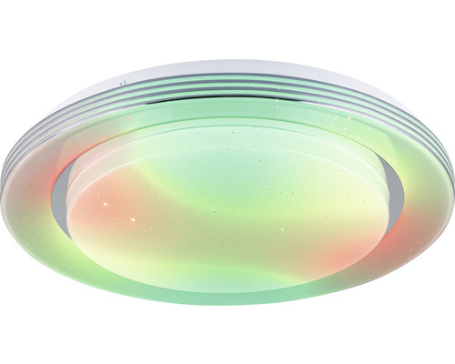 Rund LED taklampa med färgskiftning