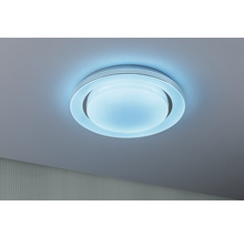 Plafond PAULMANN LED SpacyColor 24W 750lm RGB HxØ 710x375mm krom med fjärrkontroll + regnbågseffekt + Tunable White + nattljusfunktion-thumb-20