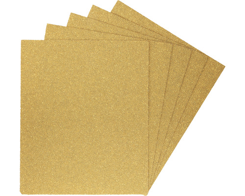 Flera ark sandpapper