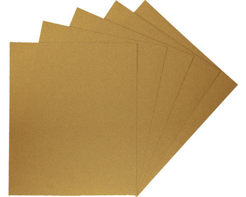 Flera ark sandpapper