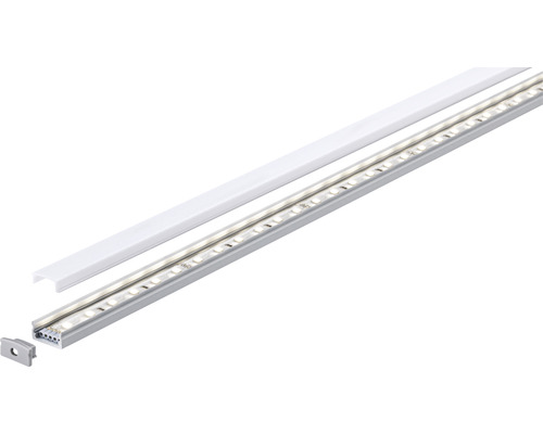 LED-armatur med aluminiumprofil och lock