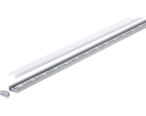 LED-list med lock och ändstycke