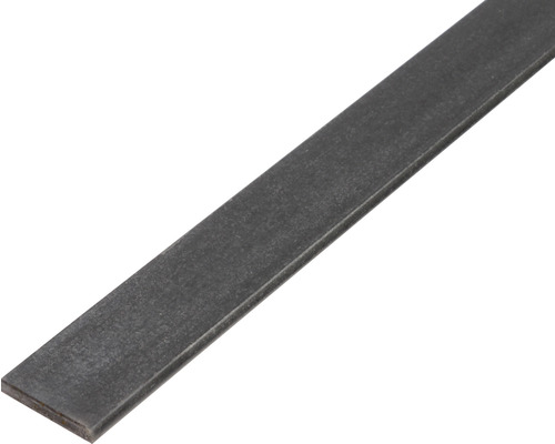 Plattstav ALBERTS aluminium svart 30x2mm 2m