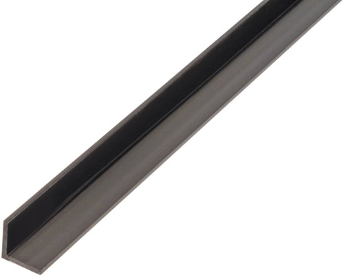 Vinkelprofil ALBERTS aluminium svart 25x25x1mm 1m