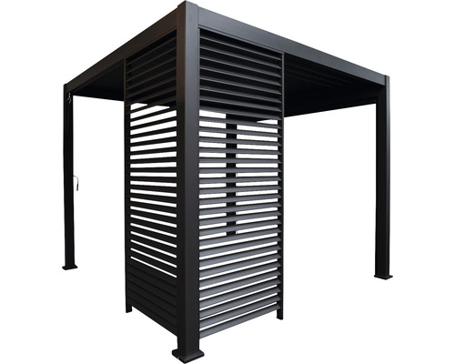 Lamellsidodel MIRADOR för 300 cm sida 90cm antracit