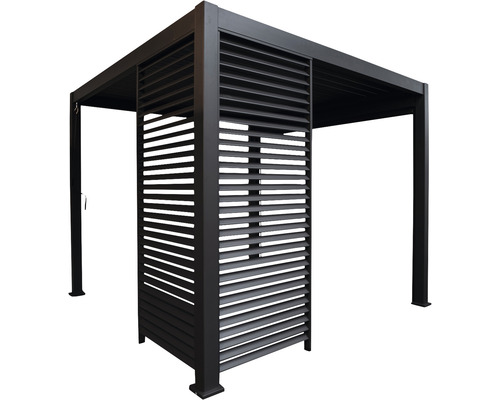 Lamellsidodel MIRADOR för 360 cm sida 110cm antracit