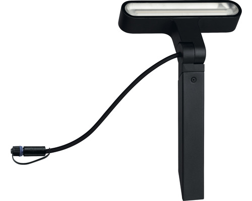 Trädgårdsstrålkastare med markspett och kabel