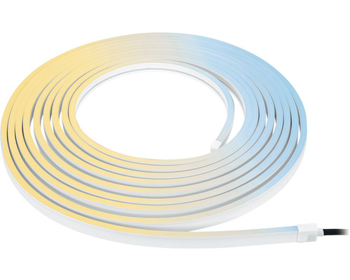 LED-ljusslang, flexibel och hoprullad