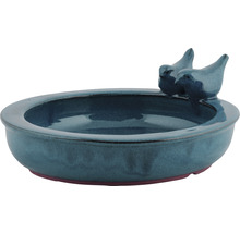 Fågelbad keramik Ø26,7cm blå-thumb-0