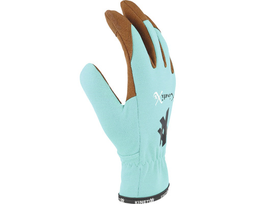 Trädgårdshandske i textil och läder