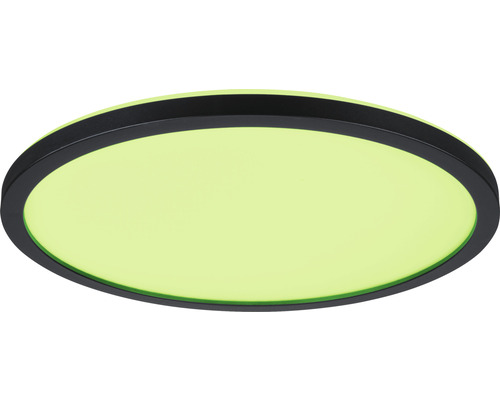 Rund LED-taklampa med ram