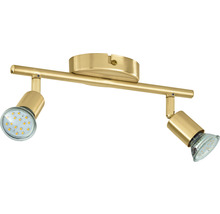 Taklampa med två lampor med LED-lampor