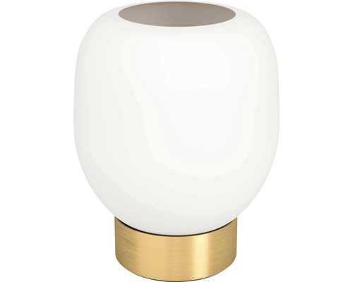 Dekorativ blomvas med metallfot