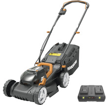 Batteridriven gräsklippare med laddare