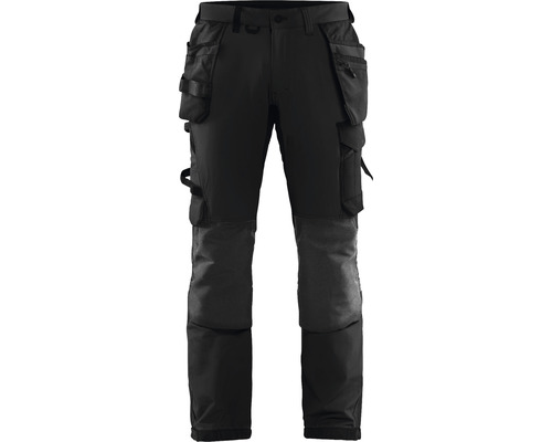 Svarta arbetsbyxor med fickor