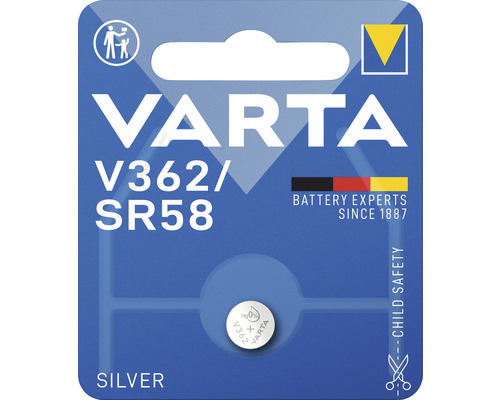 Knappcellsbatteri VARTA V362 SR58-0