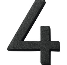 Husnummer 4 av metall
