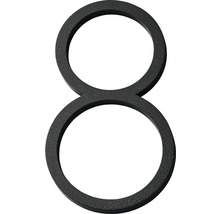 Husnummer 8 av metall