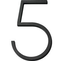 Husnummer 5 av metall