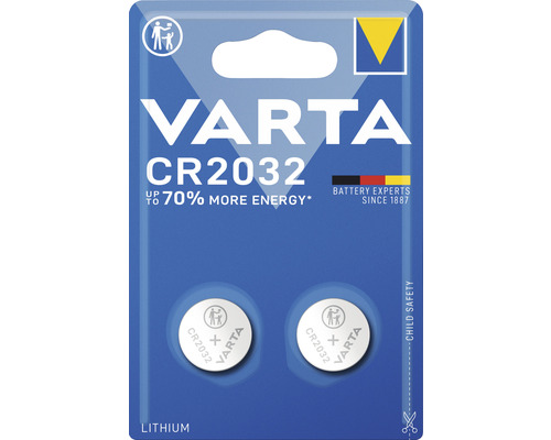 Knappcellsbatteri VARTA CR2032 2-pack-0