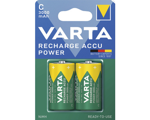 Batteri VARTA C 3000 mAh 2-pack-0