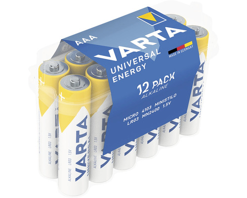 VARTA Batterier Knappbatterier CR2032, paket med 20, Power on