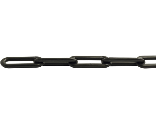 Kätting HABO plast svart 10 mm, 5 m