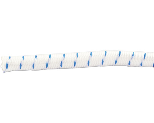 Rep HABO elastiskt vit blå 6mm 10m