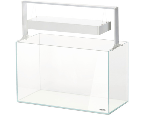 Akvarium AQUAEL UltraScape 60 LED-belysning ca 64L OPTI-glas snow