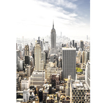 Flygfoto över New Yorks skyline med Empire State Building