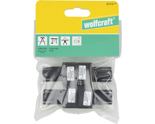 Wolfcraft reservbackar för arbetsbänk i förpackning