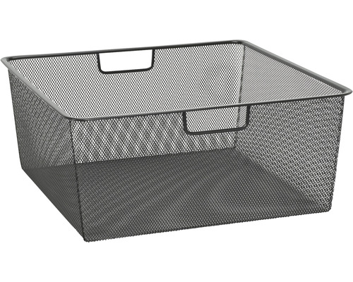 Meshback ELFA för utdragsram graphite 45x40x18cm