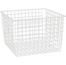 Trådback ELFA för utdragsram 427x427x285mm vit 144315
