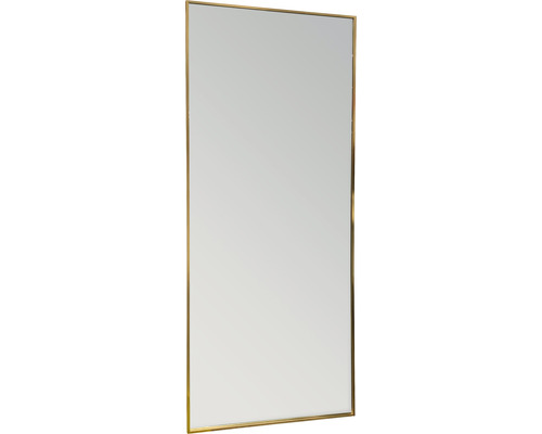 Rektangulär spegel med ram