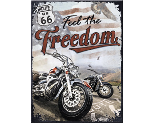 Magnet Route 66 Freedom 6x8cm