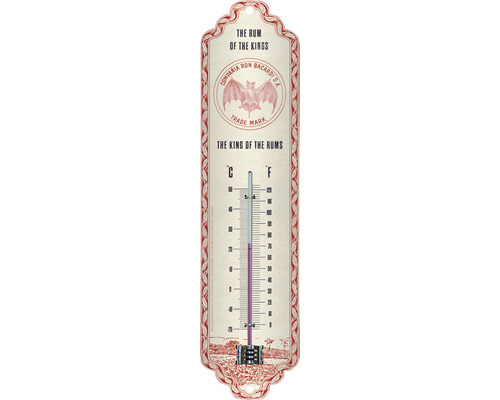 Termometer Bacardi The king of the rums