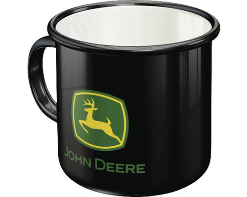 Mugg John Deere Logo Black