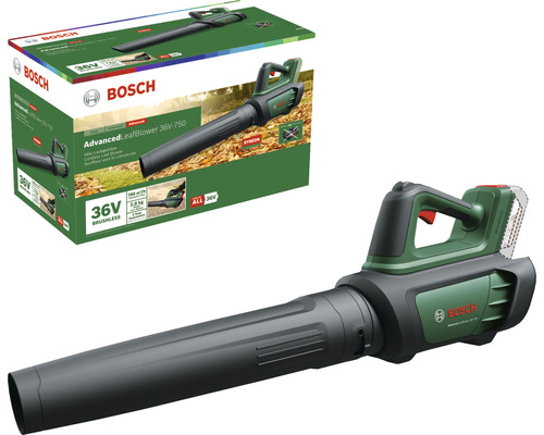 Lösvblås BOSCH AdvancedLeafBlower 36V-750 utan batteri och laddare