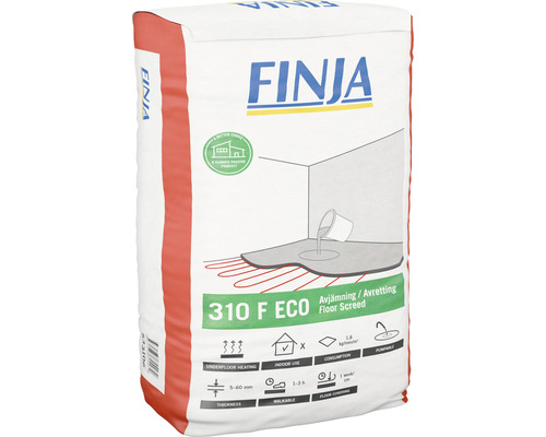 Golvavjämning FINJA 310 F ECO 20 kg