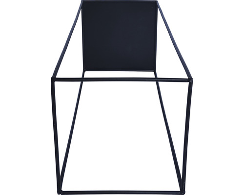 Fyrkantig lampskärm av metall