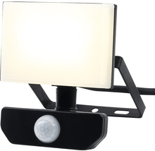 Byggstrålkastsare LED sensor IP54 800lm 4000K-thumb-3