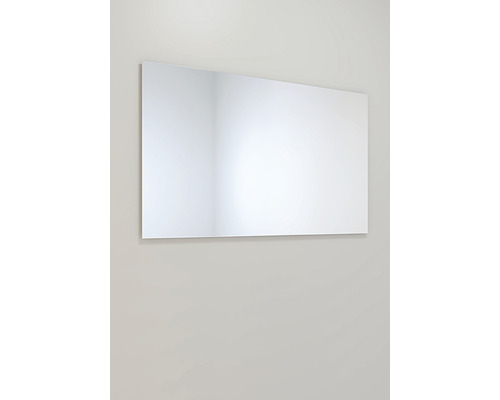 Rektangulär spegel för väggmontering