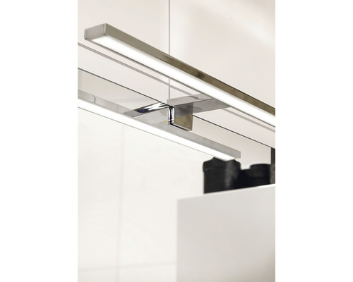 Spegelbelysning NORO Flex aluminium 40x300 mm 5,5 W LED 8934442