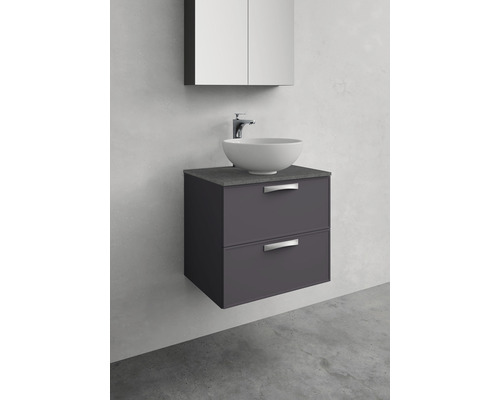 Tvättställ med underskåp, tvättställsskål och spegelskåp