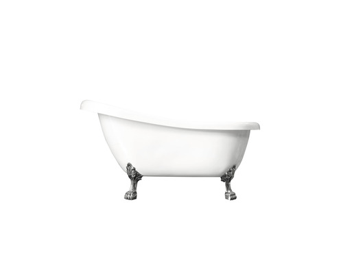 Fristående badkar med tassar